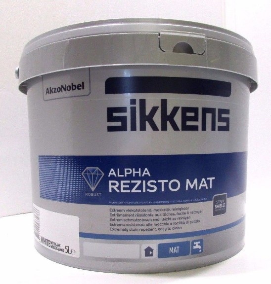 SIKKENS ALPHA REZISTO MAT PARETI SENZA MACCHIE antimacchia sikkens